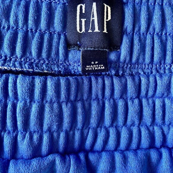 GAP VintageSoft Blue Sweat Set Crewneck Sweatshirt and Wide Leg Pants - Size S - Picture 9 of 9